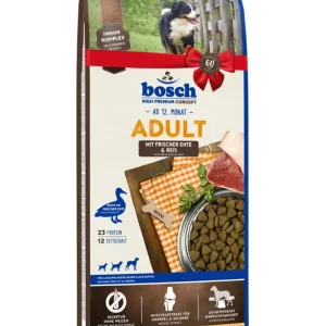 Sonderaktion Sparpaket Bosch Adult Ente/Reis 2 x 15 Kilogramm Hundetrockenfutter